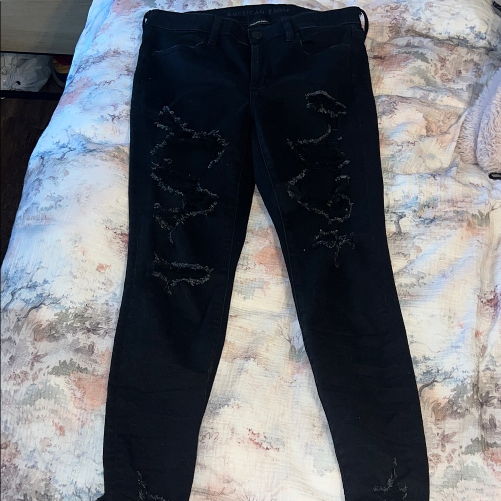 American Eagle Outfitters Black Skinny Pants